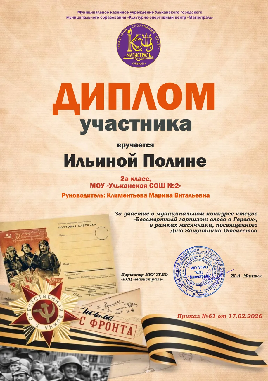 Диплом участника_Ильина П.